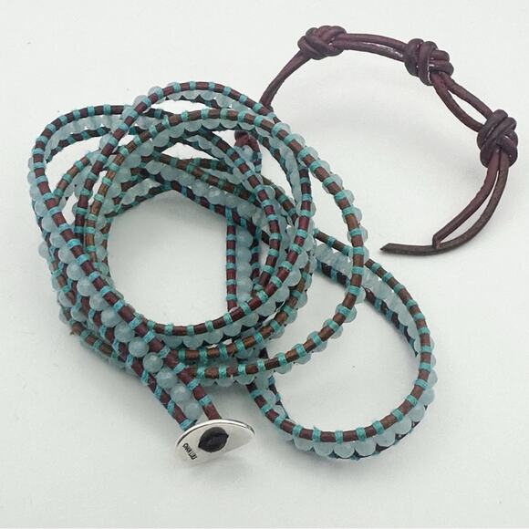 Chan Luu Jewelry - Chan Luu Leather Wrap Bracelet Designer Jewelry Boho Bohemian Sterling Silver